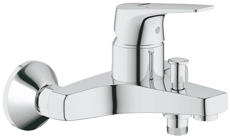 Смеситель для ванны GROHE BauFlow, хром (23756000