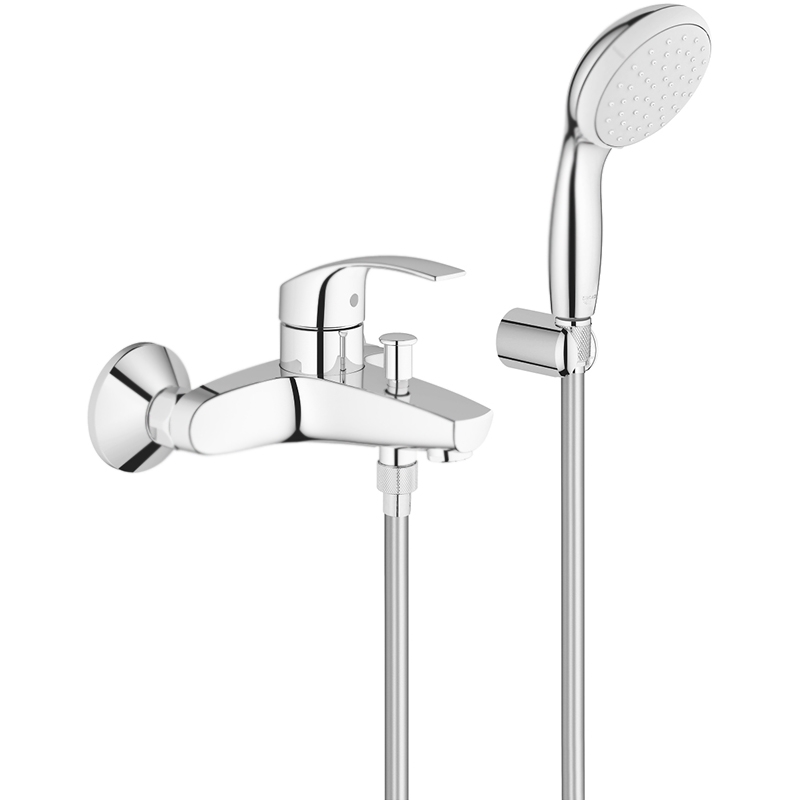 Смеситель для ванны Grohe Eurosmart Хром (3330220A