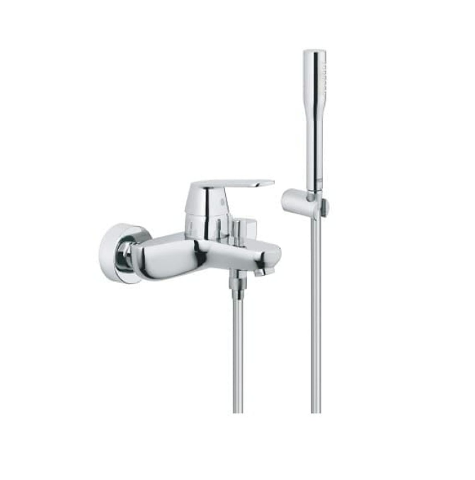 Смеситель для ванны с душевым гарнитуром Grohe Eurosmart Cosmopolitan Хром (32832000