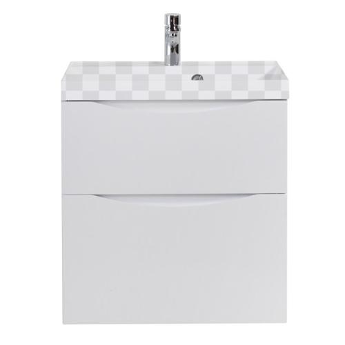 Тумба под раковину Belbagno Marino H60-700-2C-SO-BL-P Bianco Lucido