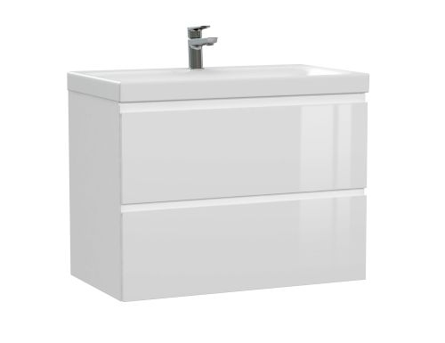Тумба под раковину подвесная MODUO 80 для MODUO 80 белый, SB-SZ-MOD-MO80/Wh/64141
