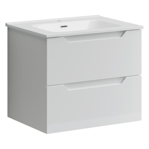 Тумба под раковину Sancos Norma 2.0 60 NR2.060W, белый глянец