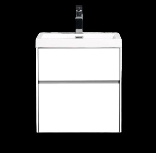 Тумба с раковиной BelBagno Pietra Mini 50AS BL