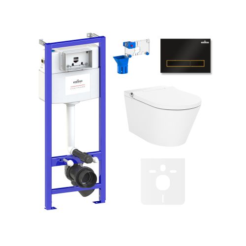 Умный комплект 7 в 1 Lavinia Boho Smart V-Clean 87561167, премиум с пластиковой клавишей
