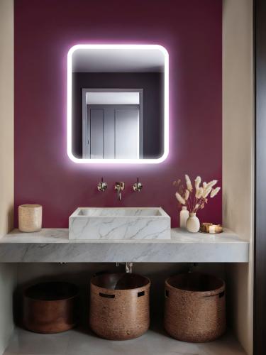 Зеркало с подсветкой в ванную Silver Mirrors Джобс 60 х 70 см
