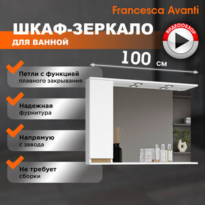Зеркало-шкаф Francesca Avanti