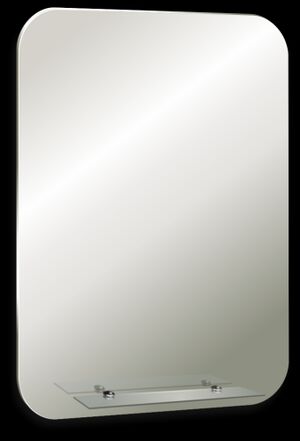 Зеркало SILVER MIRRORS 550*800 с полкой Самба (ФР-00002405